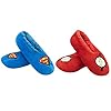 DC Comics Justice League Baba Boys Slippers Grippers, Batman, The Flash and Superman, 2-Pack and 3-Pack, Slippers for…