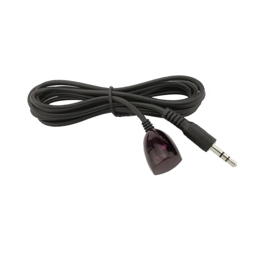 Toplionace Kit de Répéteur de Télécommande Infrarouge, 1 Récepteur et 4 émetteurs, Universel 34-60 Khz pour Appareils électroménagers, avec Câbles D'extension