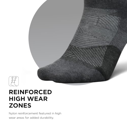 Image of Feetures Trail Max Cushion Mini Crew Sock - Hiking Socks for Men & Women