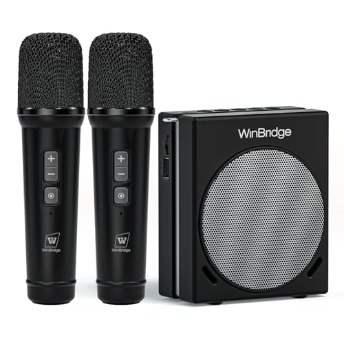 WinBridge Voice Amplifier for Teachers, Portable PA System for Public Speaking, Bluetooth Speaker...