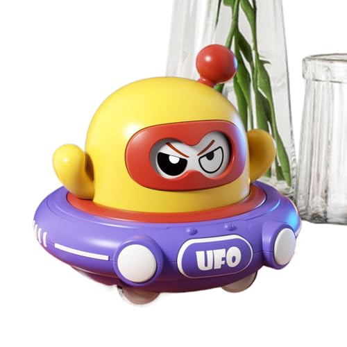 Dopsyesn Juguete OVNI,Adorable Nave Espacial con Inercia y Retroceso para Niños - Juegos Educativos Cambia Cara para Niños Interior Exterior Cumpleaños