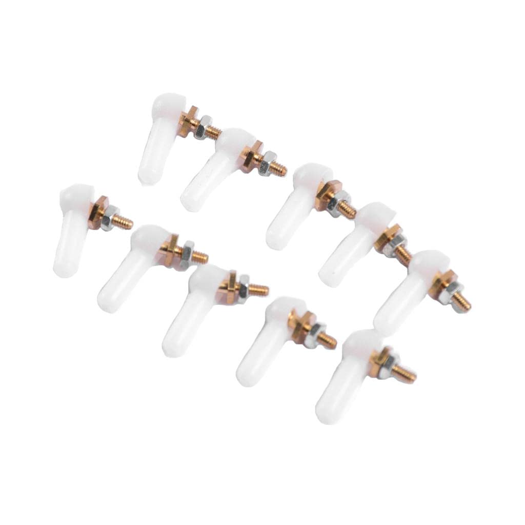 BNF® 10 Pieces PVC M2 Link Rod End Ball Joint for RC Car and RC Boat Parts-Toys & Hobbies - Radio Control & Control Line - RC Model Vehicle Parts & Accs - Other RC Parts & Accs