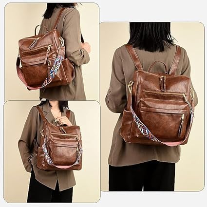 Image of TEXTREE Mini Small BackPack Daypack for Womens Girls Sequins Mini Small Travelling Outdoor Picnic School College Office Casual Daily use