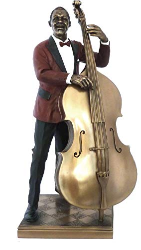 Le Monde du Jazz Jazz music sculpture - bass - collection 76222