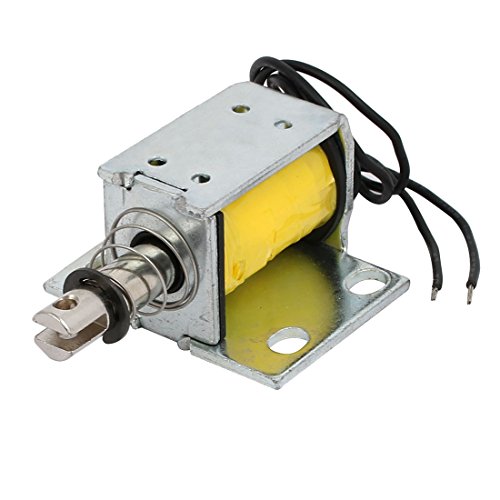 Aexit DC6V 0.8N/10mm Control electrical Open Frame Pull Type Solenoid Electromagnet ZYE1-0837ZP