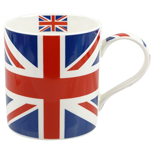 Taza L&P Union Jack de porcelana fina 295 ml miniatura 2