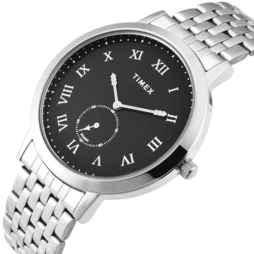 Image of TIMEX Analog Watch for Men with Round Dial & Water Resistant Man's Wrist Watches