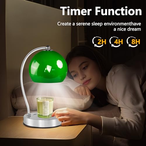 Electric Candle Warmer with Timer & Dimmer for Mom - Christmas or Birthday Gift for Women
