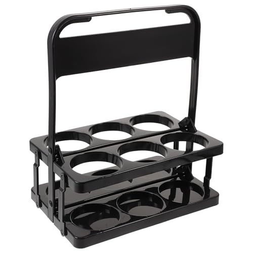 Support à bouteilles noir en PP pour éviter les chutes lors de vos activités sportives