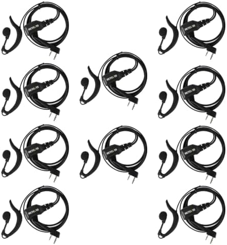 Retevis Walkie Talkie Earpiece with Mic