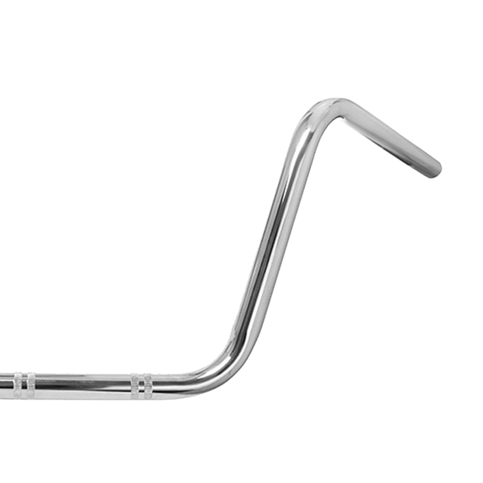 Manubrio per Moto Premium Da 10" Upgrade, 22mm argento