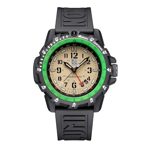 Luminox Silicone Men Xl.3321 3300 - Commando Raider Analog Watch, Classic, Diver, Military, Yellow Dial, Black Band (B09DJC2871) Amazon Price History, Amazon Price Tracker