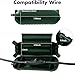HONDERSON 6 Pack Outdoor Extension Cord Cover IP44 Waterproof, Weatherproof Extension Cord Protector Box for Outdoor Plug & Outlet, Ideal for Christmas Lights, Garden Tools, Patio, Green