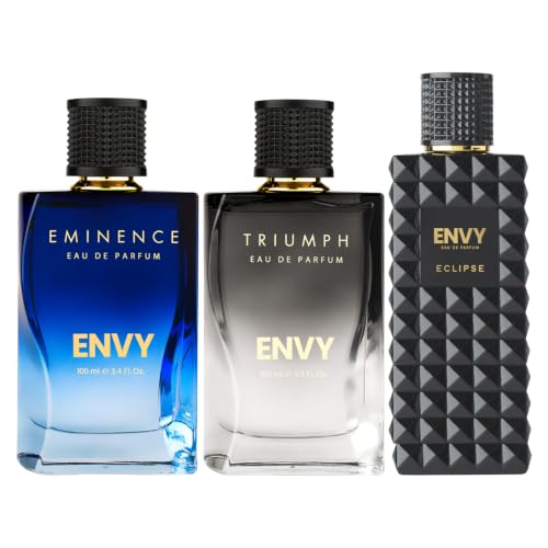 Image of Envy Eclipse, Eminence & Triumph Perfume For Men, 100 ML Each, Pack of 3 |Long Lasting Fragrance