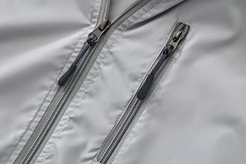 Image of Women's Lightweight Waterproof Jacket Packable Windbreaker Running Coat