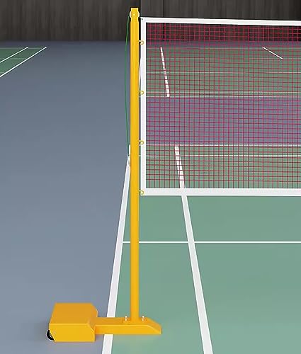 Sistema de red y soporte portátil con base rellenable para juegos deportivos en interiores y exteriores