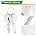 Panglong Ignition Keys Replace EZGO Golf Cart Key; EZGO Keys Fit 1981 EZGO and Newer Golf Cart; OEM Reference 17063-G01 (Pack of 25)