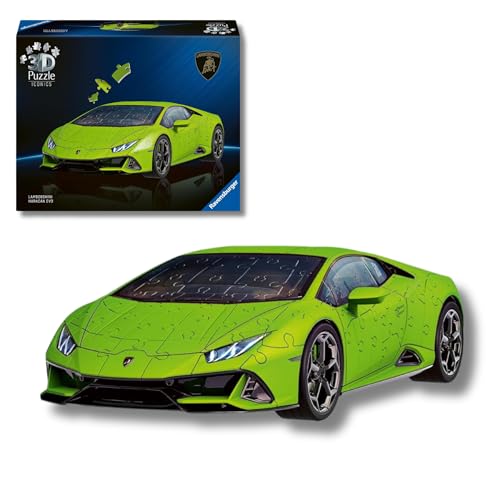 Ravensburger - Puzzle 3d Lamborghini Huracán EVO | Puzzle 3d
