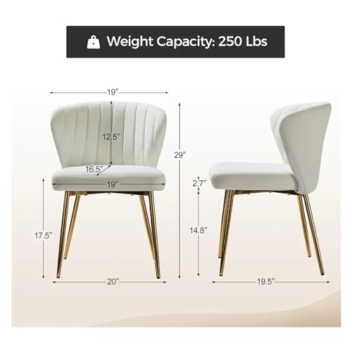 Chaise d'appoint touffetée en velours noir avec pieds design