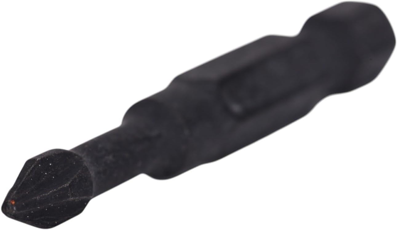 Century Drill & Tool 66981 Impact Screwdriver Bit #1 Phillips, 2", 10 Pack
