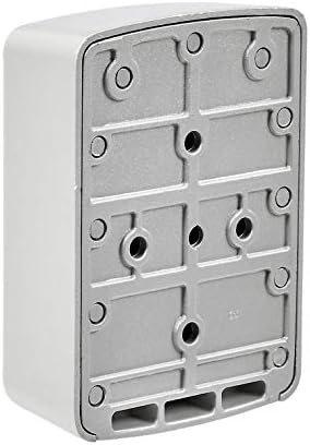 Amazon Basics Wall Mounted Key Storage Box - Combination Lock - Grey