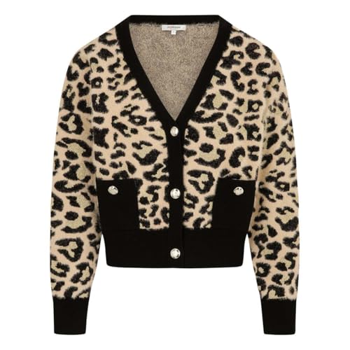 Morgan Gilet Leopard