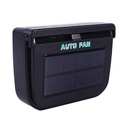 Ipstyle Solar Powered Air Vent Cooling Fan, Upgraded Car Window Windshield Auto Air Vent Cooling Cool Fan Auto Ventilator Cooler Radiator Ventilator System #TOP3