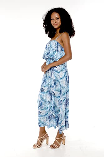 Image of Hawaii Hangover Family Matching Hawaiian Clothes, Simply Blue Leaves | Family matching Hawaiian outfits, Simply Blue Leaves, lightweight rayon, machine washable, tropical leaf print, luaus