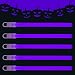 6" Lumistick Glow Stick Light Sticks Purple (Tube of 25)