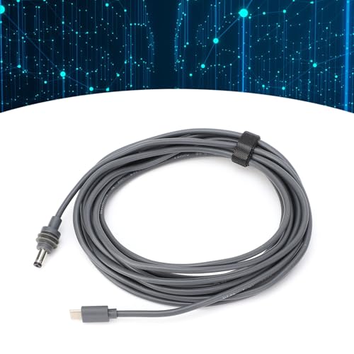 Cable satélite rectangular de alimentación USB C a CC 18AWG para banco de energía 4
