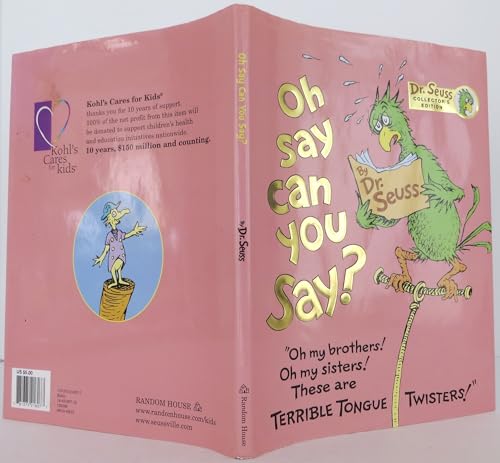 Oh Say Can You Say? (Dr. Seuss Collectors Edition)