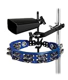 Latin Percussion LP160NY-K Tambourine and Cowbell with Mount Kit