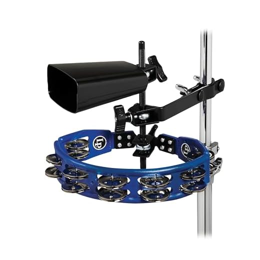 Latin Percussion LP160NY-K Tambourine and Cowbell with Mount Kit