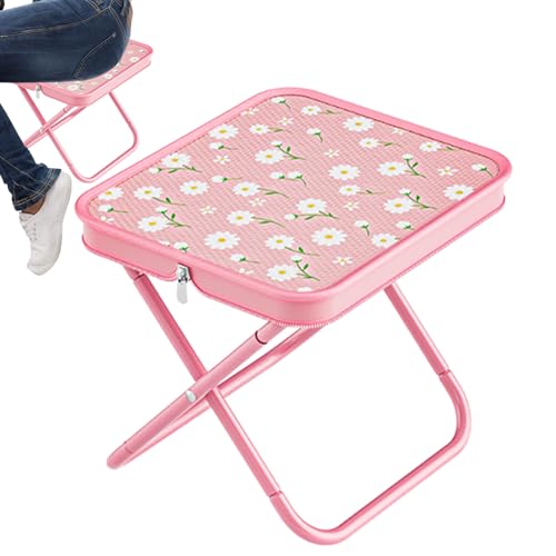 Taburete plegable, portátil, asiento de silla compacto para dormitorio, bar, , baño, cocina