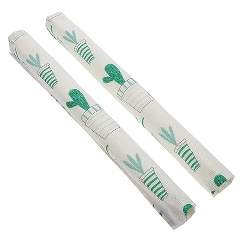 Tofficu 1 Par Cubiertas para Manijas de Puerta de Refrigerador de Manija para Electrodomésticos Antideslizantes y Resistentes al Agua Decoración Práctica para Cocina
