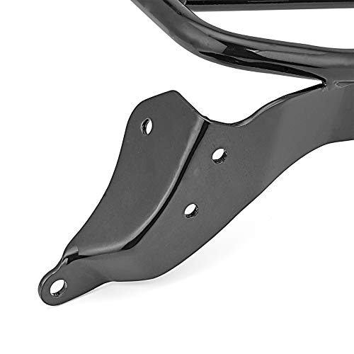 Weisen Rear Detach Sport Softail Luggage Rack For Sissy Bar Compatible With 2018-Up Harley Softail Sport Glide Fls, Fat Bob Fxfb, Fat Bob 114 Fxfb, Low Rider Fxlr, Fxlrs And Fxlrst, Gloss Black #TOP7