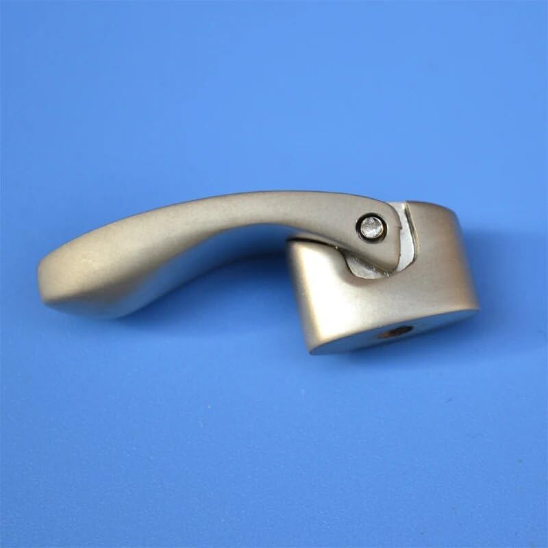 Southst Furniture Handle Knob Cabinet Drawer Single Hole Shoe Closet Pull Wine Cooler Handle Household Hardware - (Color: Silver Sand)