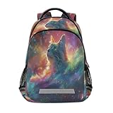 Caractéristiques : il y a des bandes réfléchissantes sur le devant et les deux côtés du cartable, offre une haute visibilité la nuit ou dans des conditions de faible luminosité et garantissent la sécurité des étudiants. Ce sac d'école est livré avec des sangles rembourrées, une boucle de poitrine et une poignée rembourrée sur le dessus.