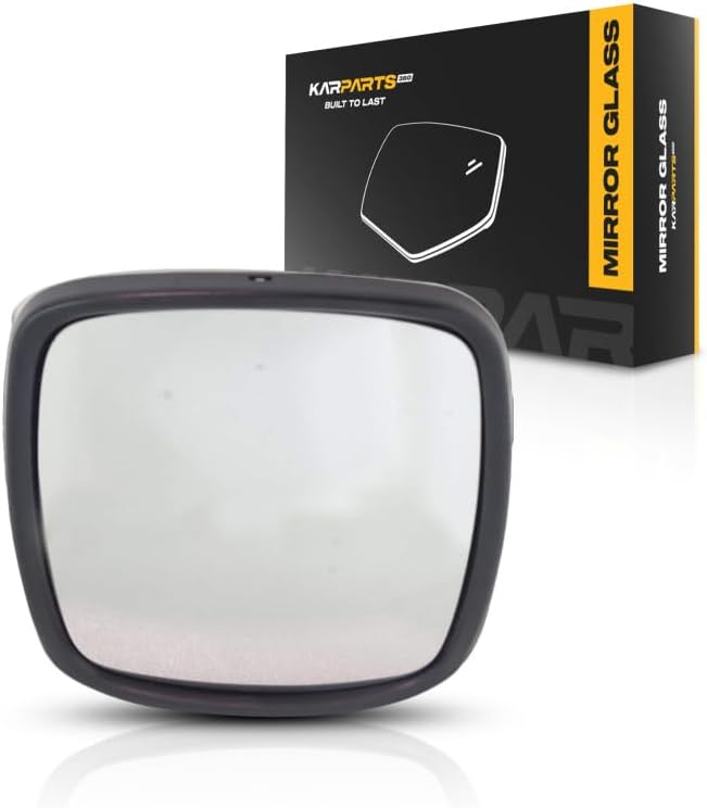 For Freightliner M2 100 2004 2005 Mirror Glass Driver OR Passenger Side | Single Piece | Heated | w/Backing Plate | Flat Glass Type | Wide Angle | Replacement For TL28568