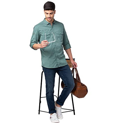 Image of Spykar Men's Rover Regular Fit Mid Rise Casual Jeans