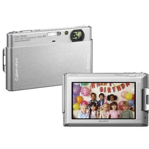 Sony Cybershot Dsc T77 Digital Camera 10 Megapixels 4x Optical