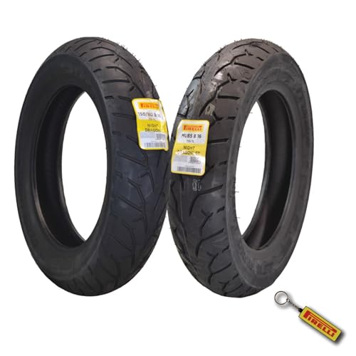 Pirelli Night Dragon 150/80B16 Front & MU85B16 Rear Cruiser Motorcycle Tires Set HighPerformance VTwin Grip Enhanced Stability and LongMileage Construction for Custom and Cruiser Bikes