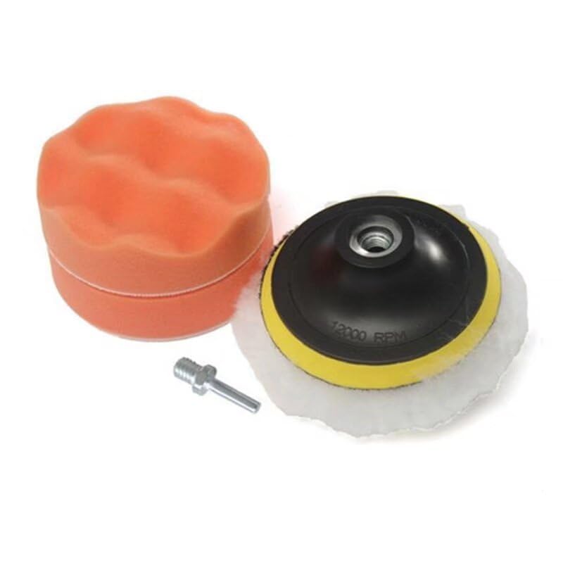 ROADYAKO Car Auto Polishing Waxing Sponge Wheel Polishing Disc Kit Set for Car Polisher Polishing Buffing Auto Parts