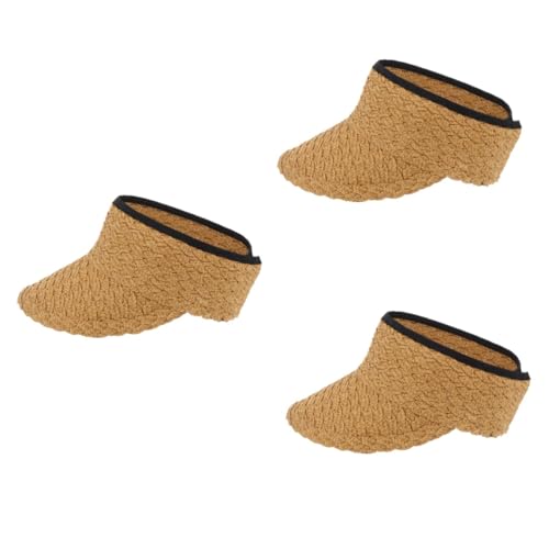 Casquette de soleil pour femmes UV visière extérieure pliable