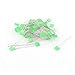 X-DREE 40 pcs 5x5x2mm cabeza cuadrada amarillo verde LED lámpara diodos emisores de luz DC 2.5-3V (Lot de 40 à carré 5 mm LED Vert Jaune DC 2. 5–3 V diodes électroluminescentes
