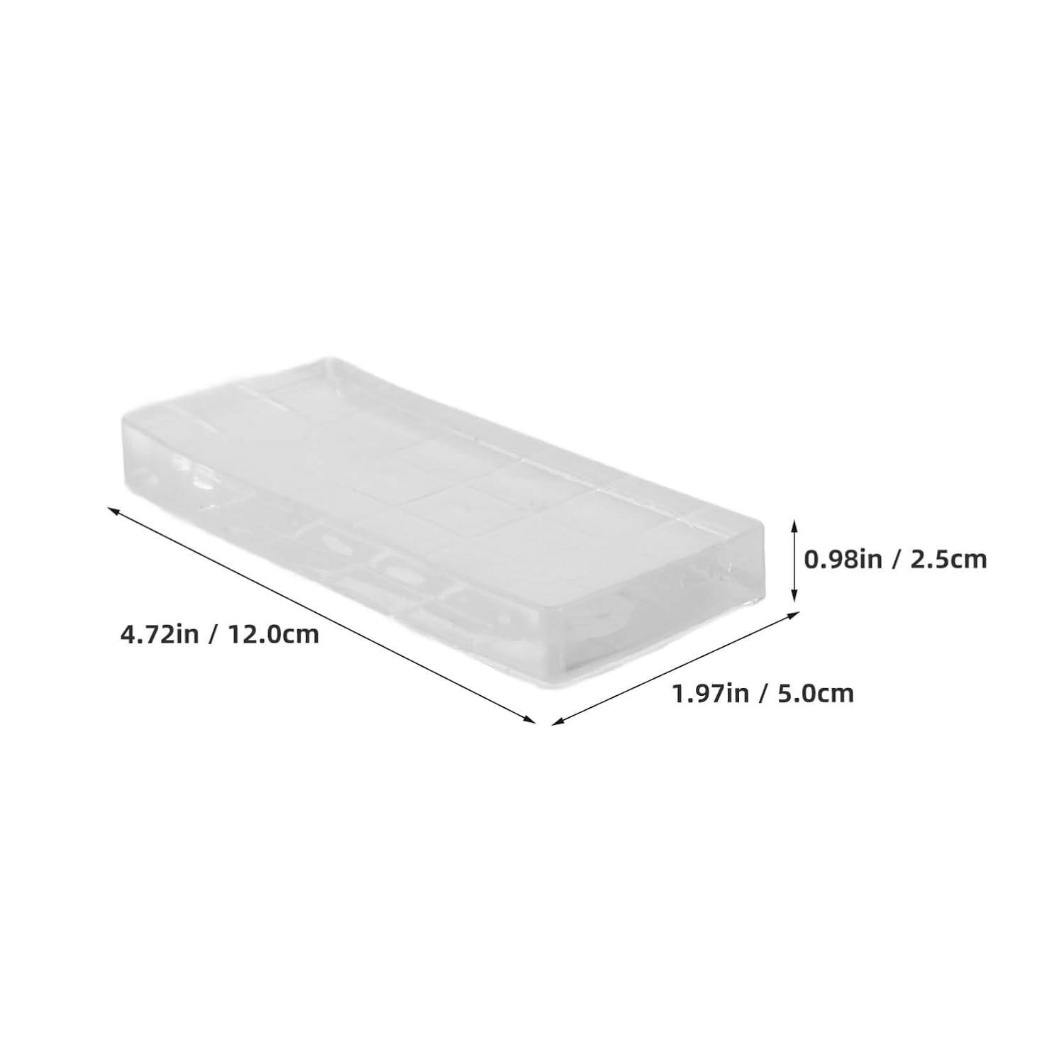 Nail Art Nail Stamps for Gel Polish Silicone French Tip Nail Stamper French Tip Stamp Stamper for Nails Nail Art Tools Nail Silicone Stamper Transparent
