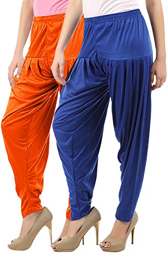 Image of Buy That Trendz Patiala Salwar for Women Relaxed Fit Viscose Patiyala Salwar Harem Bottom Pants