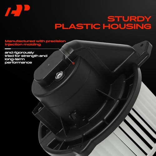 Image of A-Premium Front HVAC Heater Blower Motor with Fan Cage | Compatible with 2002-2008 Dodge Ram 1500, 2003-2009 Ram 2500 3500 & 2002-2004 Jeep Grand Cherokee, Replace# 5096256AA