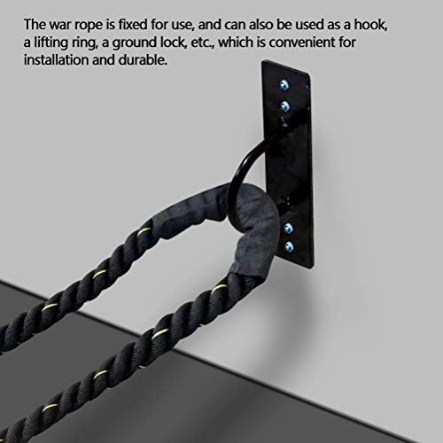 FOCCTS-Battle-Rope-Anchor-Wall-Ceiling-Mount-Anchor-Bracket-Wall-Mount-Bracket-for-Suspension-Straps-Gymnastic-Rings-Crossfit-Aerial-Yoga-Swing-Hammock-Resistance-Band-Battle-Rope