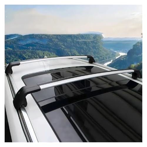 Barres transversales SHANSHAN en alu noir et argent pour Tucson
